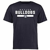 Butler Bulldogs Team Strong WEM T-Shirt - Navy Blue,baseball caps,new era cap wholesale,wholesale hats